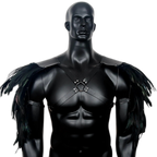 Feather Renaissance Dark Harness Costume