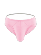 2 Pack Men's Low Rise Back Hollow 3D U-convex Large Pouch T-Back Briefs