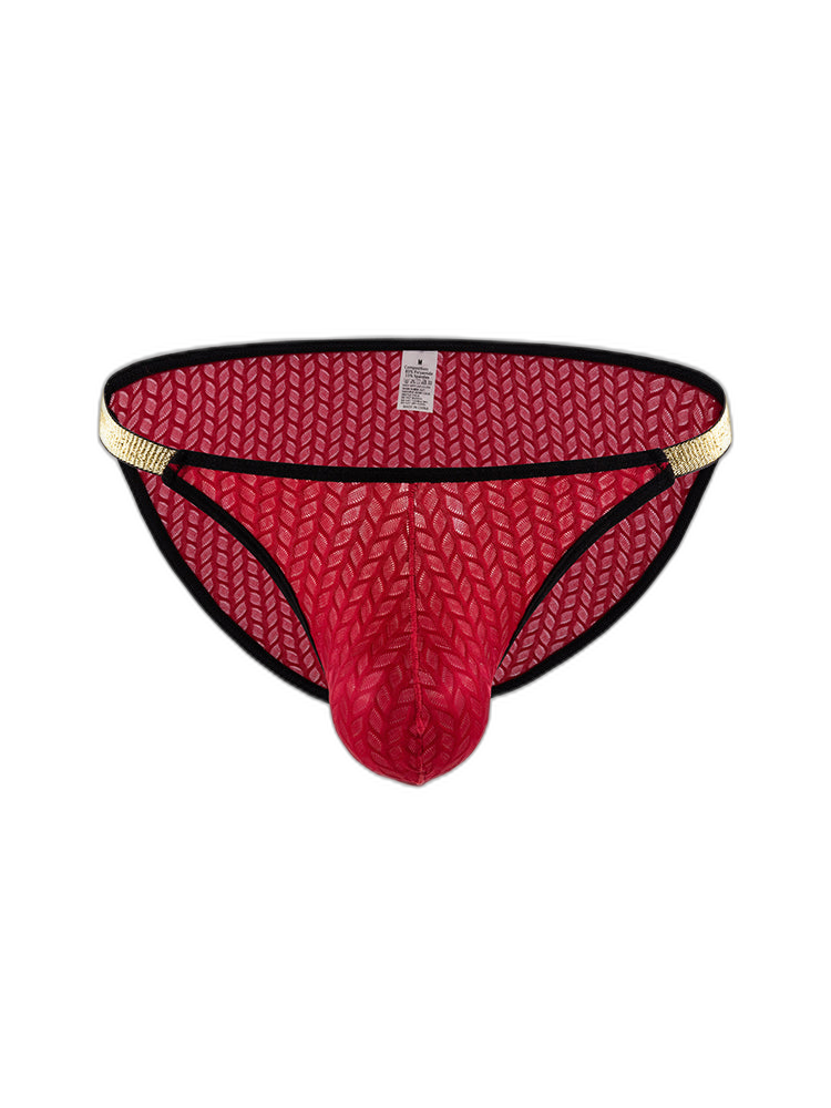 3 Pack Men's Sexy Low-Rise Hip-Lifting Briefs