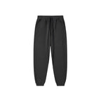 Autumn And Winter Fleece-lined Thick Hooded Solid Color Sweatpants Hoodie