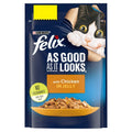 FELIX AS GOOD AS IT LOOKS Chicken in Jelly  PMP 85g (Case of 26)