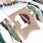 FELIX Football First Birthday High Chair Banner | Football 1st Birthday Decorations