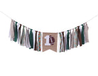 FELIX Football First Birthday High Chair Banner | Football 1st Birthday Decorations