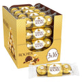 Ferrero Rocher Chocolate Pralines Treat Pack 3 Pieces 37.5g (Box of 16)