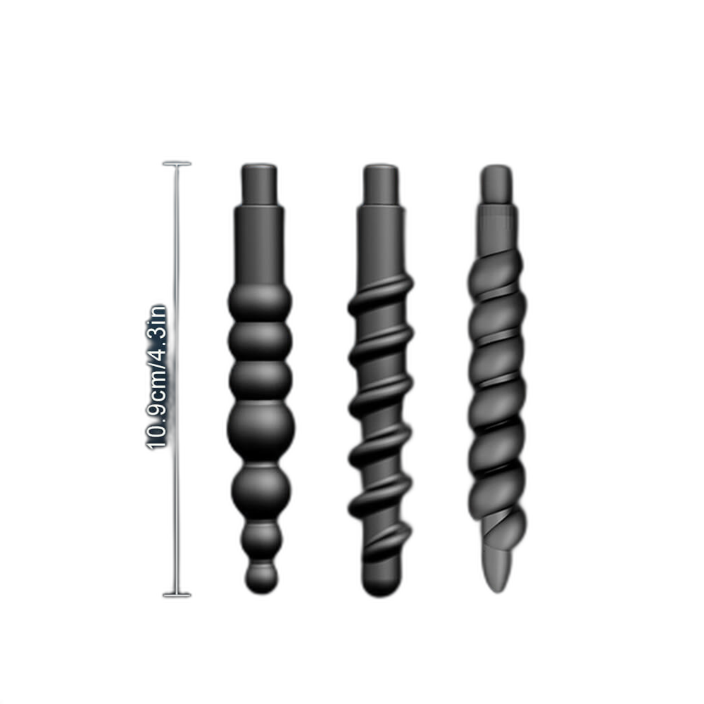 Silicone Anal Plug Vacuum Pump Anal Trainer Threaded Butt Plug Prostate Massager Anal Dildos Sex Toys
