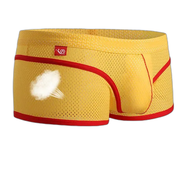 2 Pack Breathable Mesh Lightweight Summer Men's Boxer Briefs