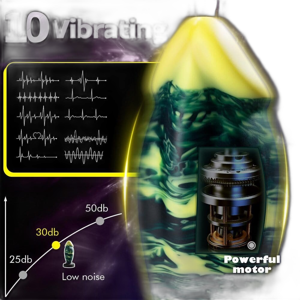 Bruno - 5.5 Inch Anal Vibrator - Fantasy Dildo Butt Plug