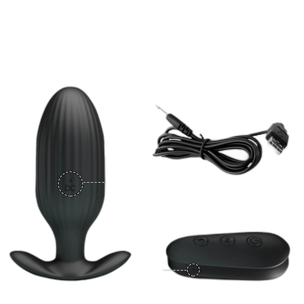 Paladin - Vibrating Butt Plug - Wearable Vibrator - Remote Control Vibrator