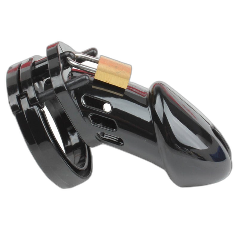 LOCK4D Original Chastity Cage L/XL Black