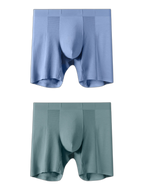 2 Pack Men’s Long Athletic Boxer Briefs