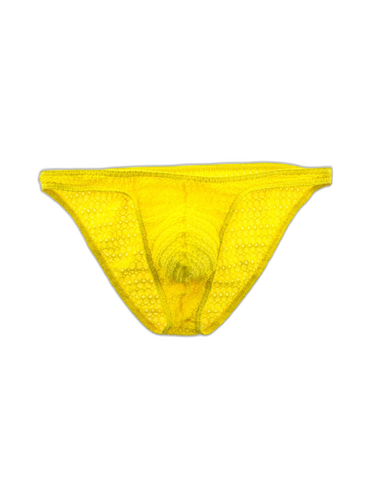 3-pack Men's Low-rise Sexy Mesh Lace Briefs