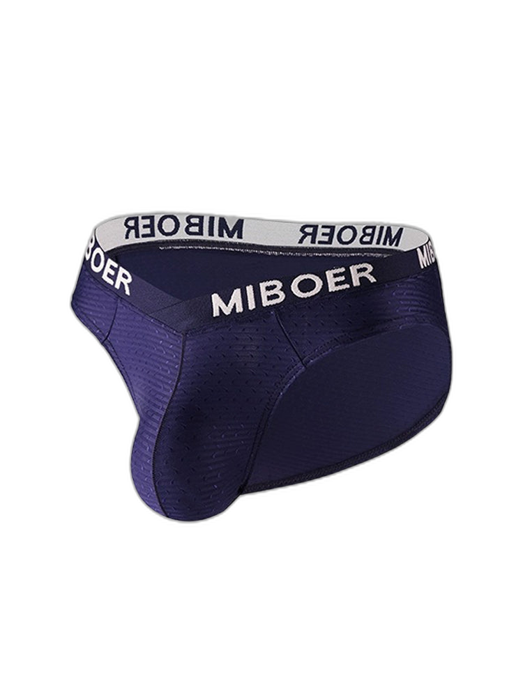 2 Pack Men's U-Pouch V-Front Low-Rise Briefs