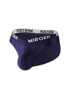 2 Pack Men's U-Pouch V-Front Low-Rise Briefs