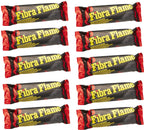 10 x Fibra Flame Premium Fire log