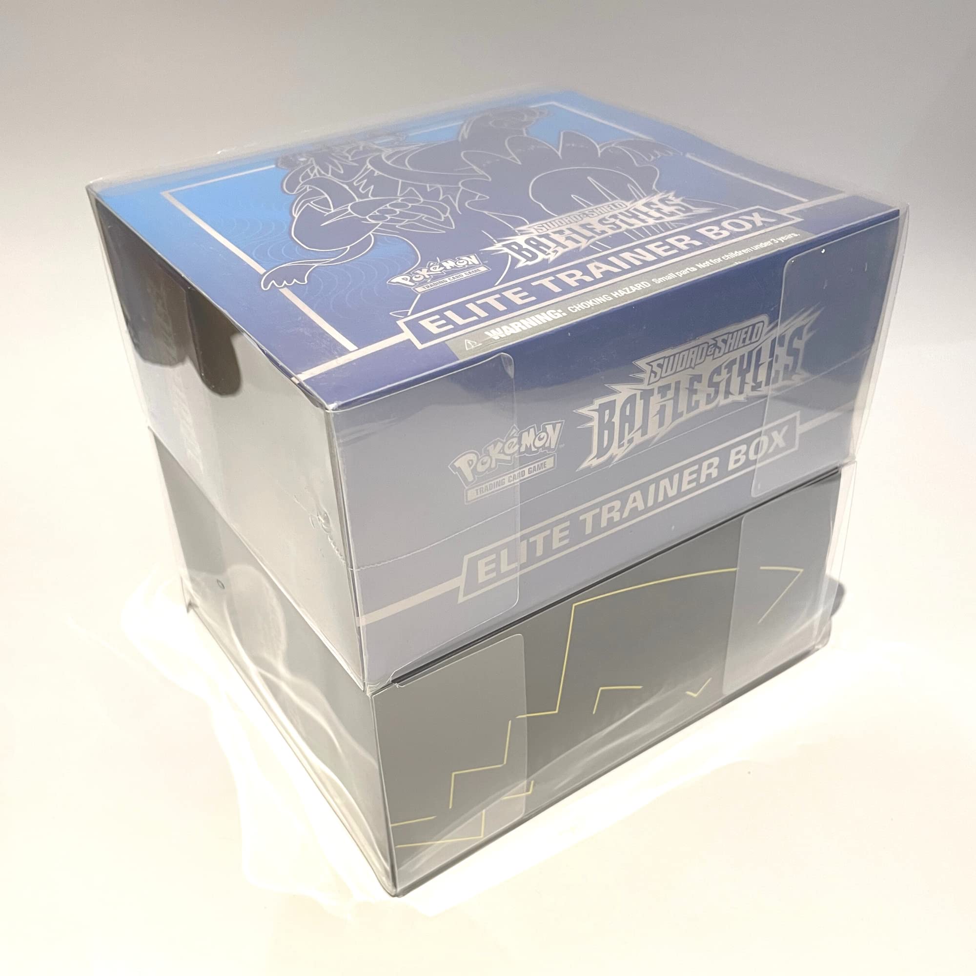Fidelis Pokemon Case – 5-Pack Clear Display Boxes for ETB Collectors