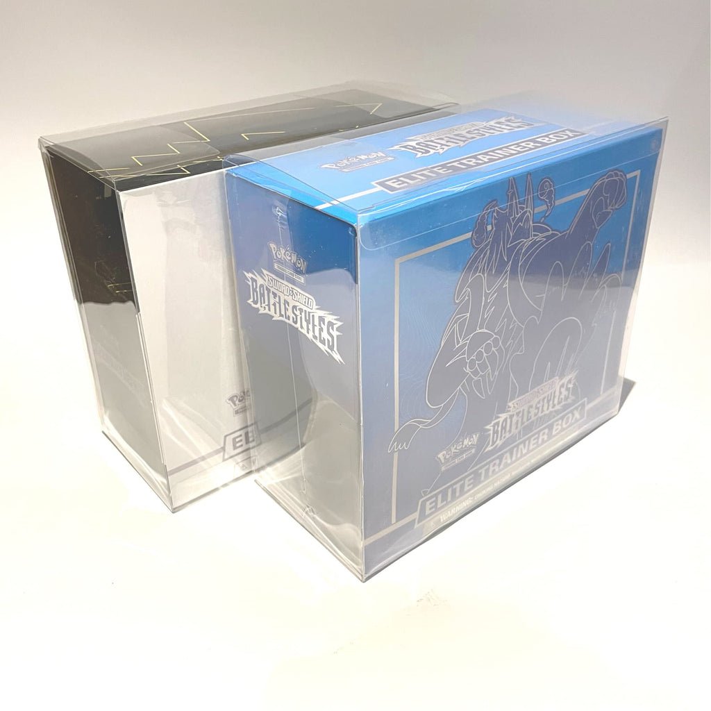 Fidelis Pokemon Case – 5-Pack Clear Display Boxes for ETB Collectors