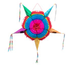 Fiesta Wraps Mexican Pinata Star (Medium 26in) – Authentic Handmade Foldable Pinata for Birthday Parties