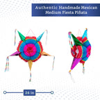 Fiesta Wraps Mexican Pinata Star (Medium 26in) – Authentic Handmade Foldable Pinata for Birthday Parties