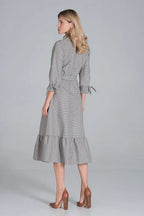 Figl elastic band maxi dress