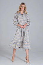 Figl elastic band maxi dress