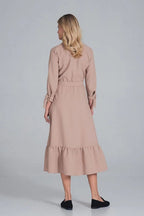 Figl elastic band maxi dress