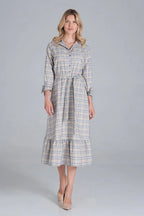 Figl elastic band maxi dress