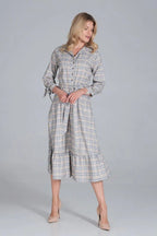 Figl elastic band maxi dress