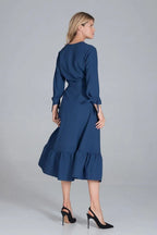 Figl elastic band maxi dress
