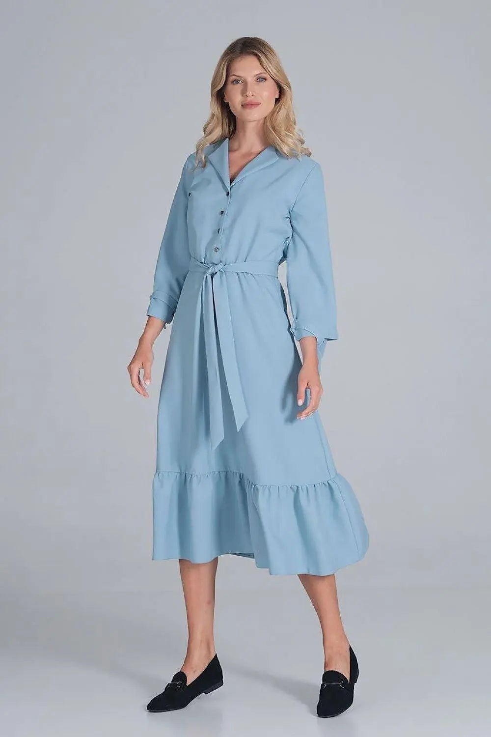 Figl elastic band maxi dress