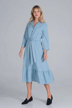 Figl elastic band maxi dress