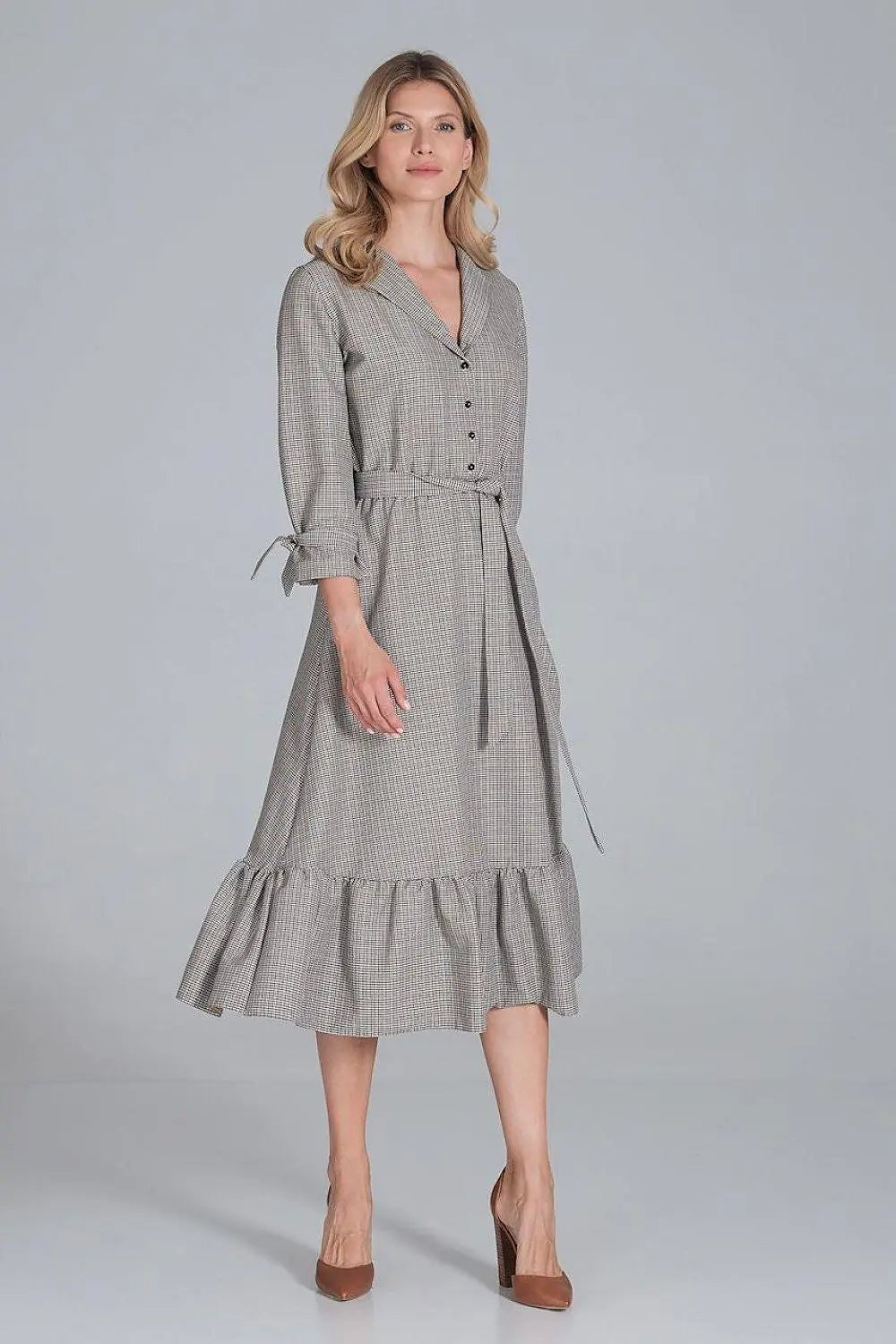 Figl elastic band maxi dress