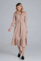 Figl elastic band maxi dress