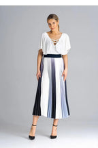 Figl midi pleated skirt
