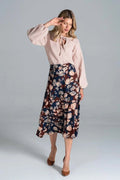 Figl trapeze midi skirt