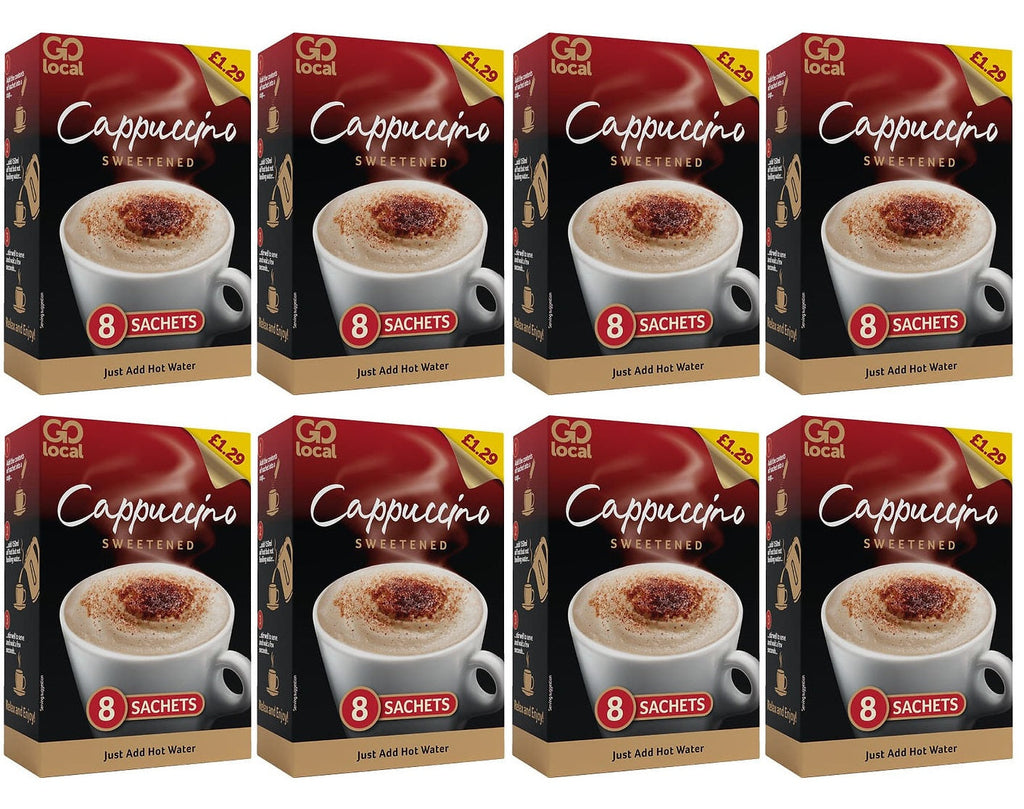 8 x Go Local Cappuccino - 145G