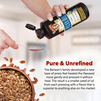 Barlean's Organic Lignan Omega-3 Flaxseed Oil | 7,230 mg ALA per Tbsp | Vegan & Gluten Free | 32 oz