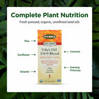Flora Health UDO’s Oil Omega 3-6-9 32 Oz – Organic Plant-Based, Cold-Pressed, Vegan Oil Blend