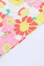 Floral Wide Leg Sleeveless Jumpsuit Women UK