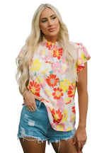 Floral Wide Leg Sleeveless Jumpsuit Women UK