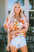Floral Wide Leg Sleeveless Jumpsuit Women UK