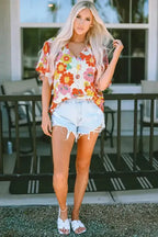 Floral Wide Leg Sleeveless Jumpsuit Women UK