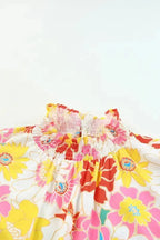 Floral Wide Leg Sleeveless Jumpsuit Women UK