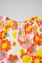 Floral Wide Leg Sleeveless Jumpsuit Women UK