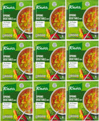 9 x Knorr Soup Spring Vegetable 48G