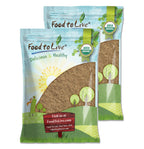 Food to Live Organic Psyllium Husk Powder, 15 Pounds – Non-GMO, Kosher, Ultra Fine, Unsweetened, Unflavored