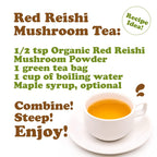 Food to Live Organic Red Reishi Mushroom Powder - 1.5 lb | Immunity & Wellness