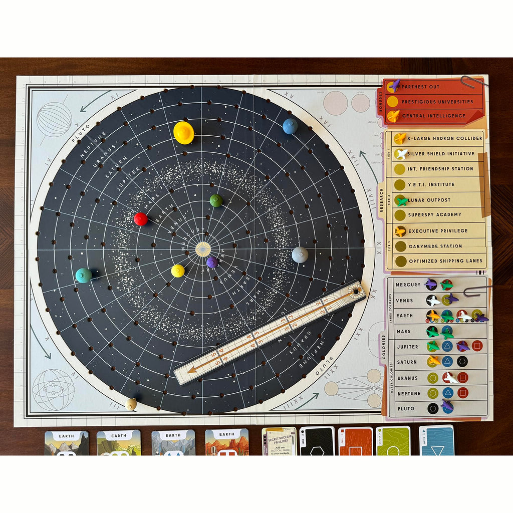 For All Mankind Board Game | Space Strategy for 1-4 Players | Ages 14+