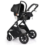For Your Little One Cruise 3 In 1 Travel System With Car Seat - Eclipse Black (Free Cupholder / Seat Liner Included!) WAS £174.99 NOW £109.00