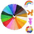 FOTIOMRG 200pcs Twisting Balloons – 260 Long Latex Balloons for Balloon Animals, 20 Colors