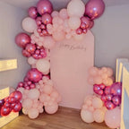FOTIOMRG Metallic Pink Balloons 12in - 50 Pack Chrome Pink Latex Party Balloons for Birthday, Wedding & More